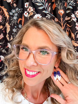 The Everly Bow Earrings Collection -Blue Ridge Cascade