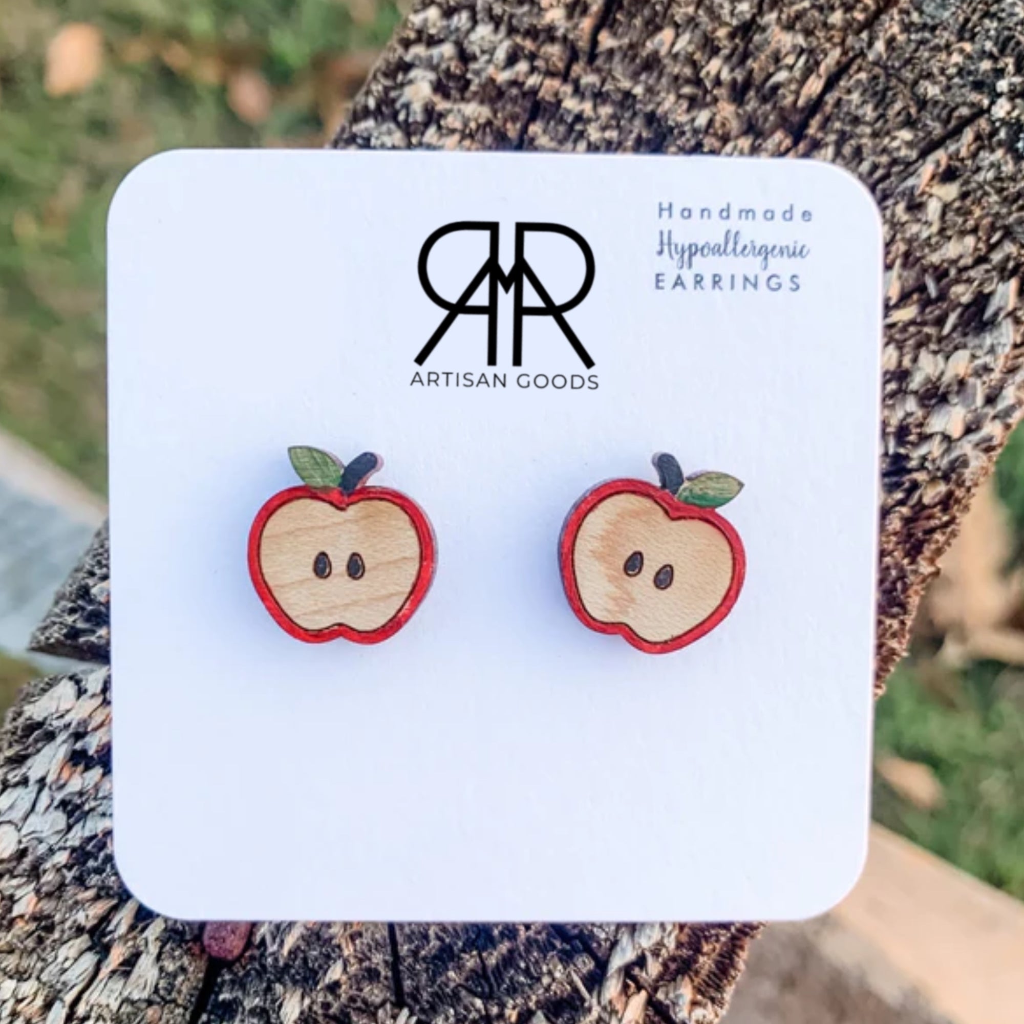 Teacher Apple Studs