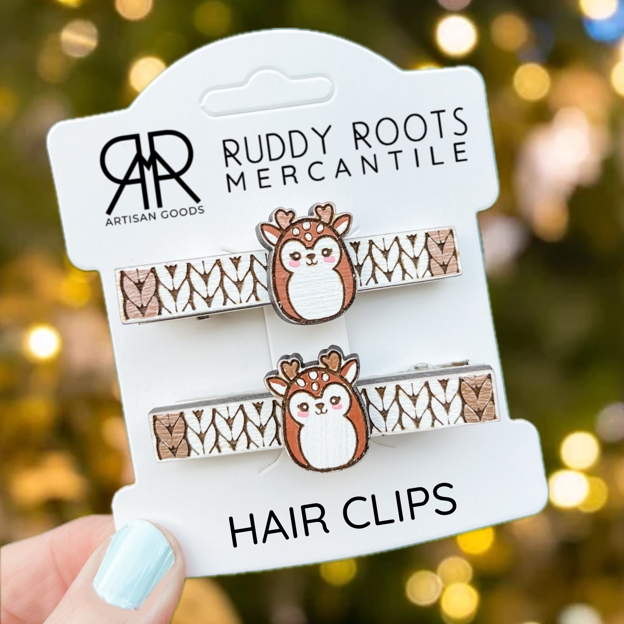 Darling Deer Hair Clips