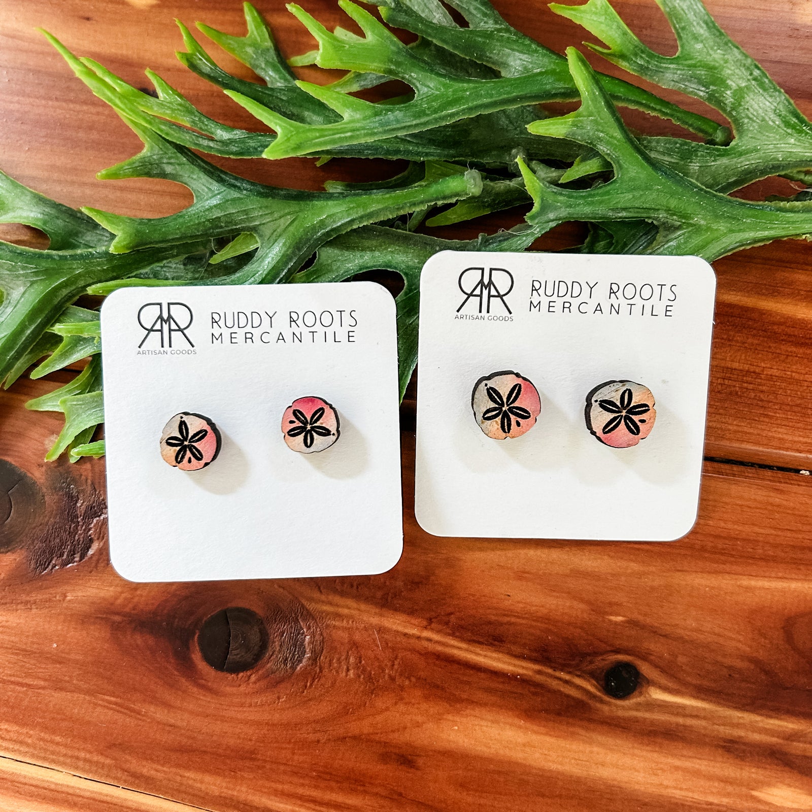 Sand Dollar Studs