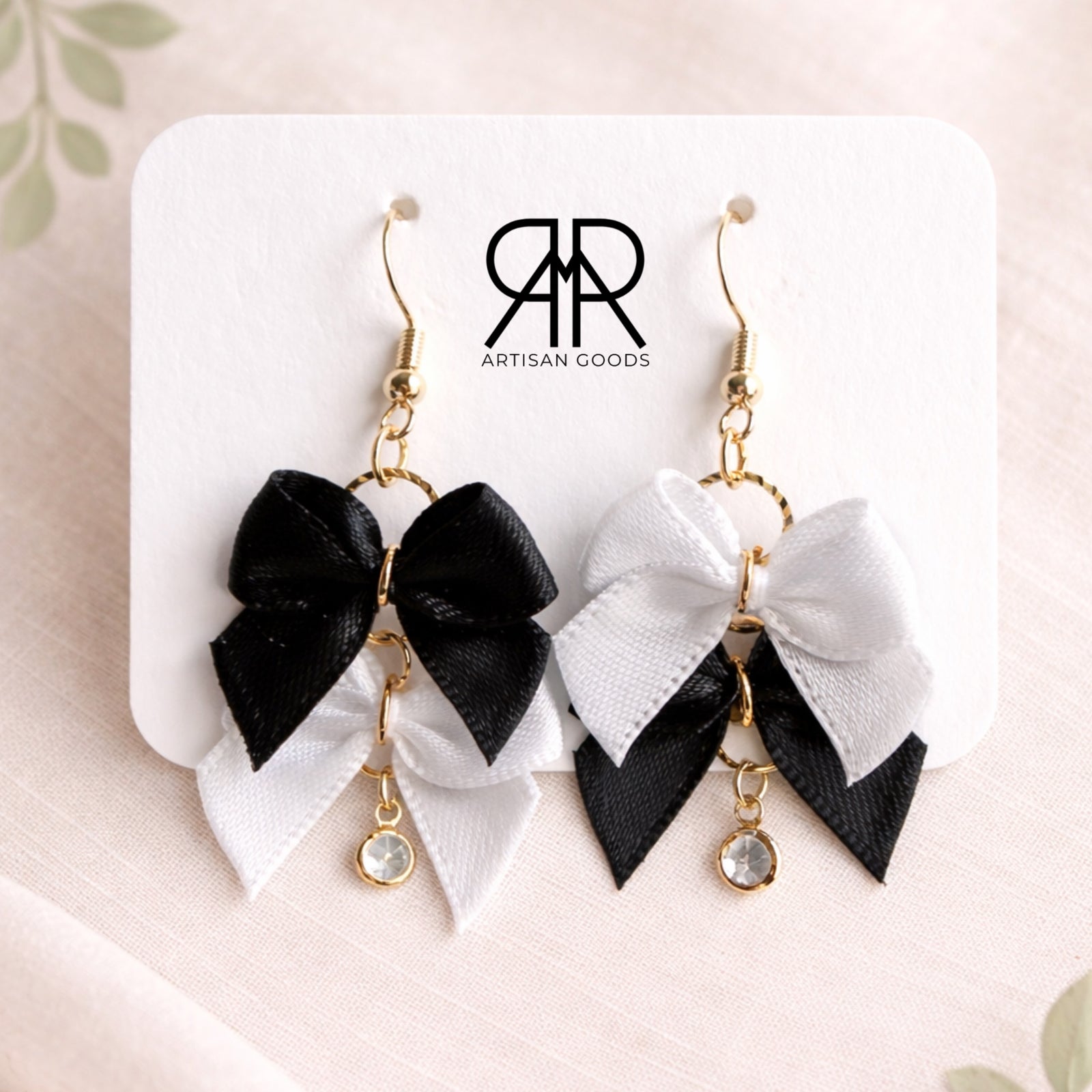 The Everly Bow Earrings Collection–Sparkle After Dark
