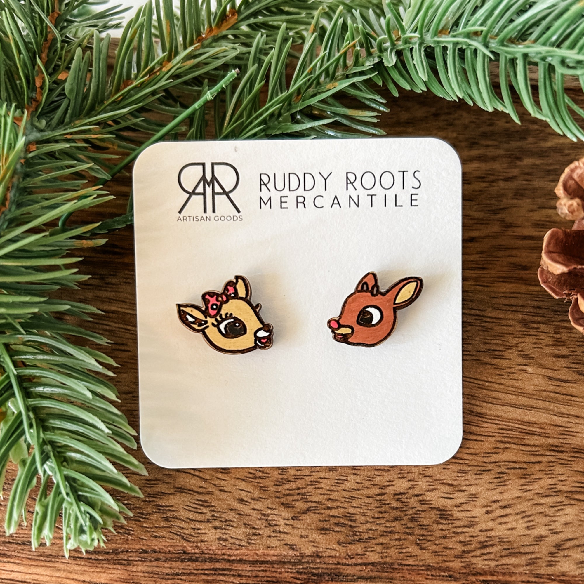 Rudolph and Clarice Studs