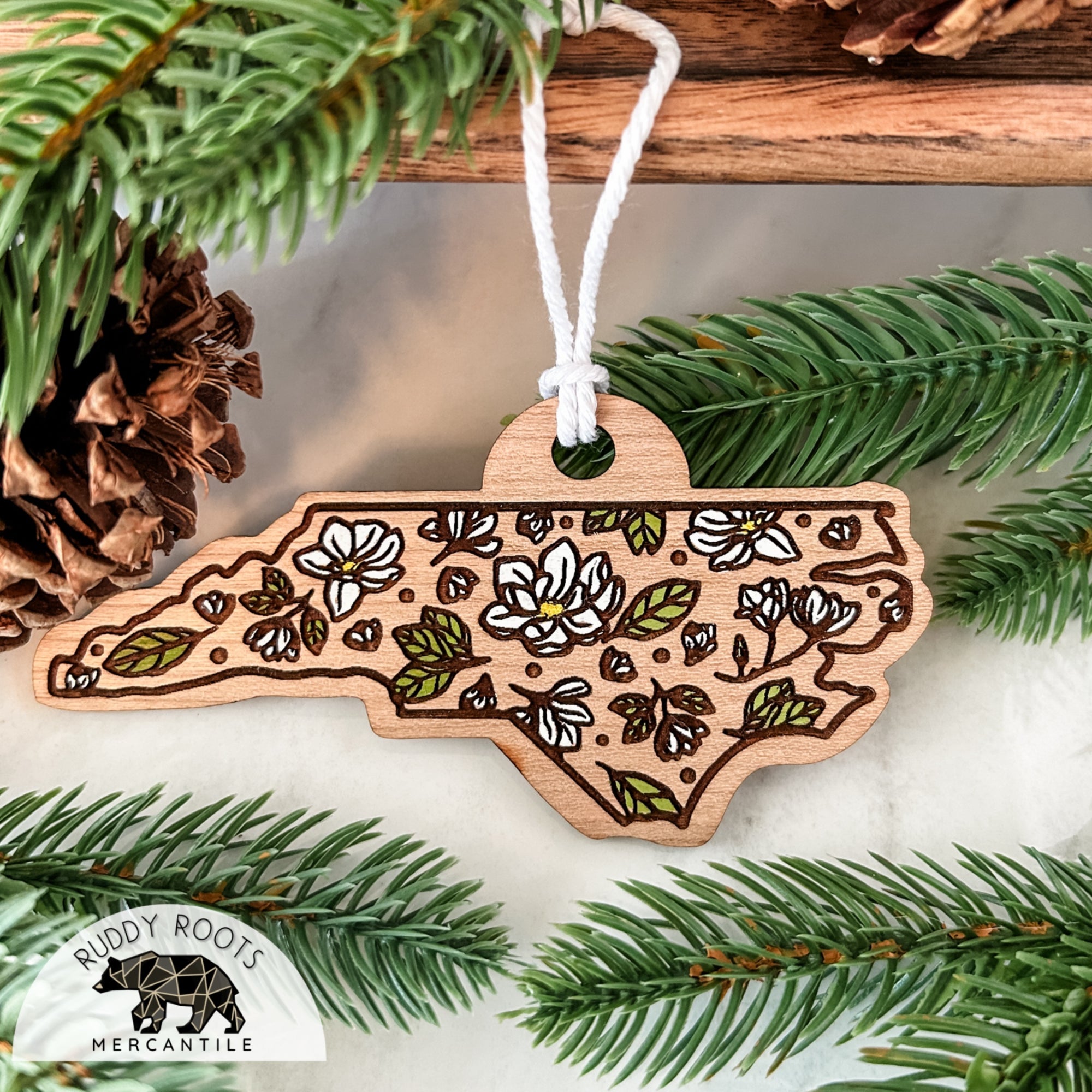 NC Magnolia Ornament