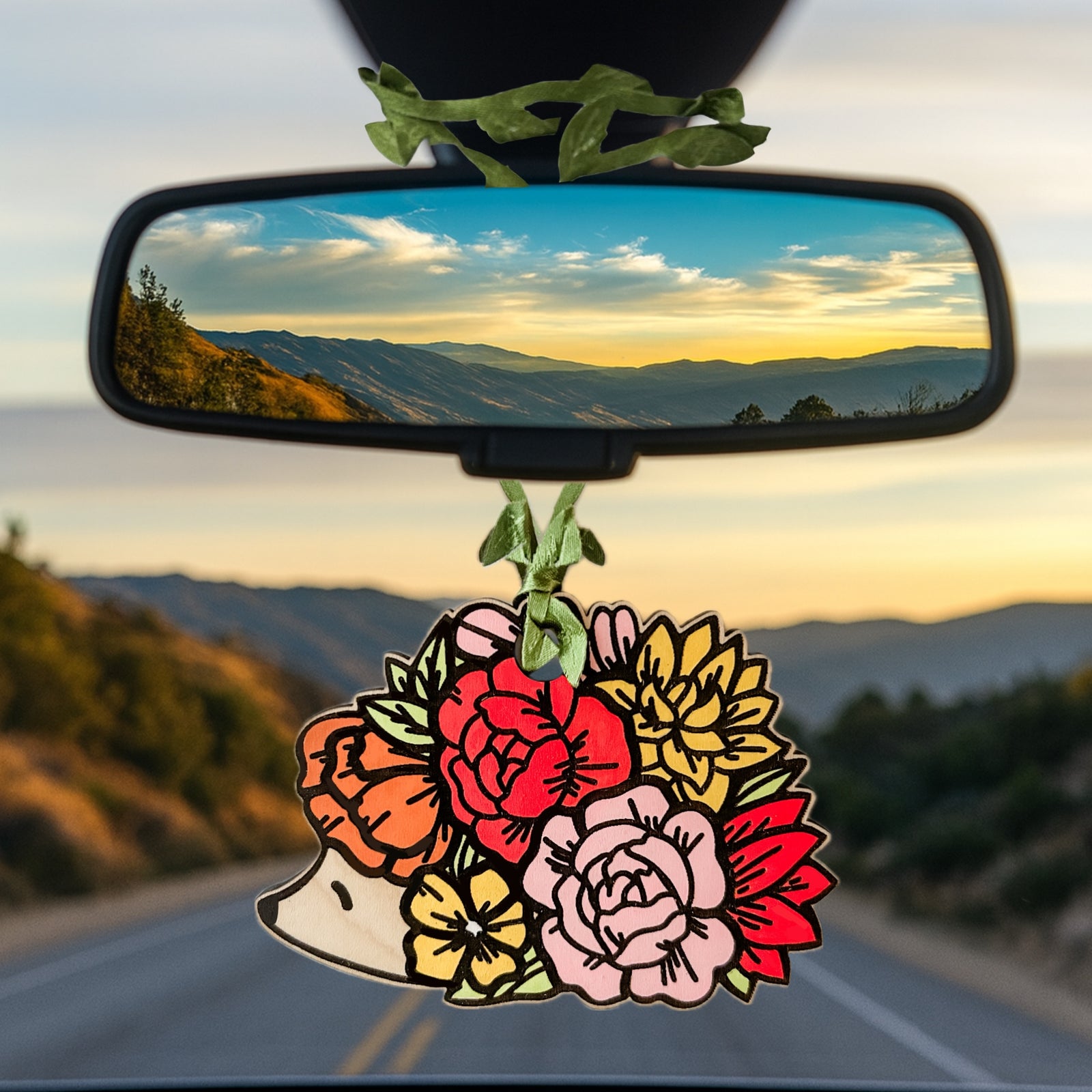 Floral Hedgehog Diffuser