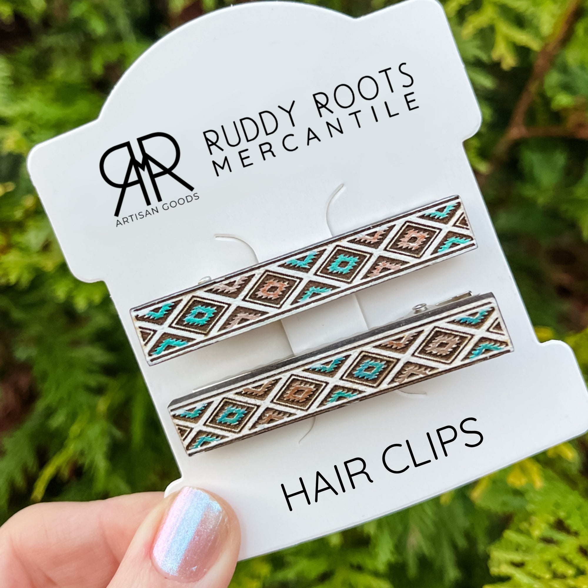 Tribal Hair Clips